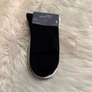 Universal Thread Womens Ankle Socks 3 Pair Cotton Blend Size 4-10 NEW
